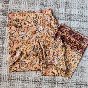 Rachel Zoe Patterned Satin Pants